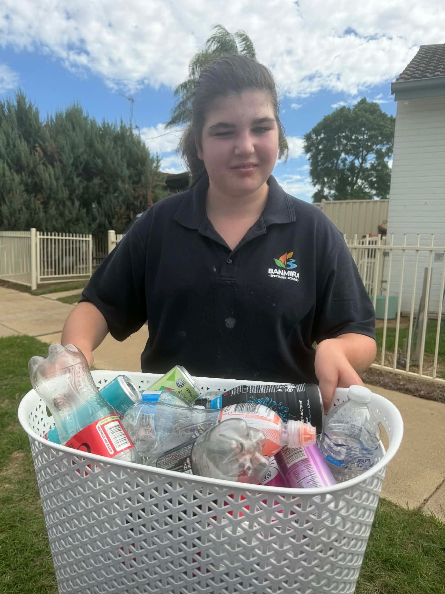 Practising recycling and household skills