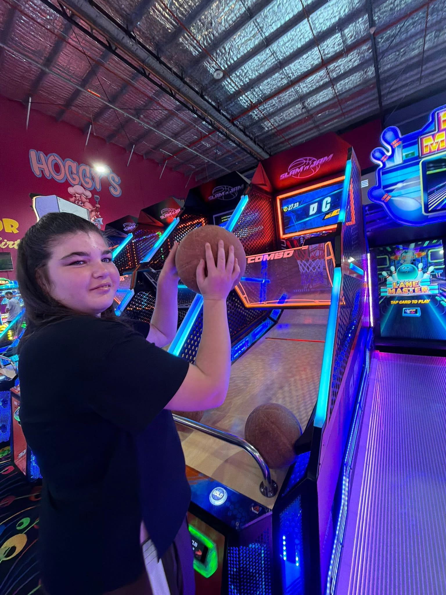 Taking part in a recreation activity